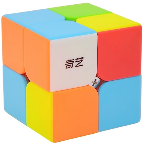 Bukefuno QY Qidi S 2x2 Cube Magic Color Puzzle 2x2x2 Cube Stickerless Speed Cubes Toy