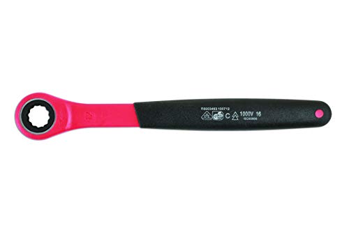 Laser 6882 klucz pierścieniowy z grzechotką VDE 12 mm