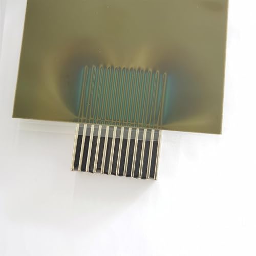 Image of Magnetic Field Viewing Film 4 inchx6 inch, Magnetic Flux Display,Magnetic Field Detector & Visual Aid for Physics Education,Ideal for Research & Magnetism Demonstrations,Cool Magnets Science Kit