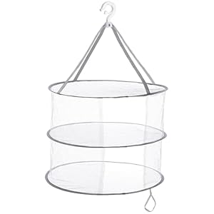 Caliee Drying Rack Hängender Wäscheständer 2 Ebenen