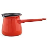 Türkische Kaffeekanne - Emaille - Ideal für die traditionelle Zubereitung türkischen Kaffees.