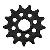 Forte résistance à l'usure : le pignon métallique du pignon de moto a une bonne résistance à l'usure et peut maintenir des performances stables sous charge de frottement, d'usure et de fatigue.