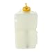 Auto Dynasty AC3014106 Factory Style Car Coolant Reservoir Overflow Bottle Tank with Cap Compatible with Acura TL 1995-1998, Bare White