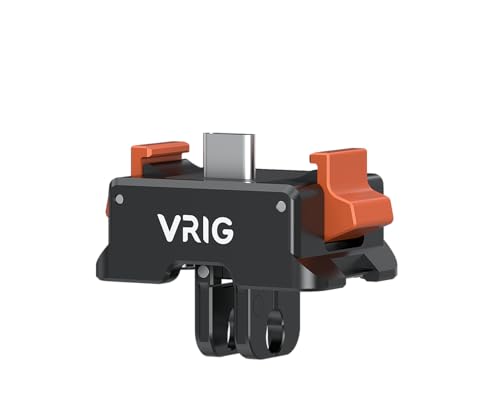 VRIG DJI Osmo Pocket3用 マウント アダプター ベース アルミニウム金属製 Type-Cポート付き Pocket3用アクセサリー クイックリリース 4in1インタフェイス（Gopro口+1/4”ネジ口+DJIクイックリリース+Arca口）のサムネイル