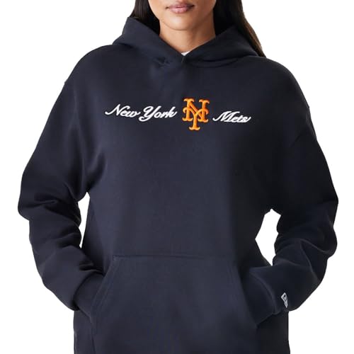 Sweatshirt à capuche oversize New York Mets MLB Script - vue 7