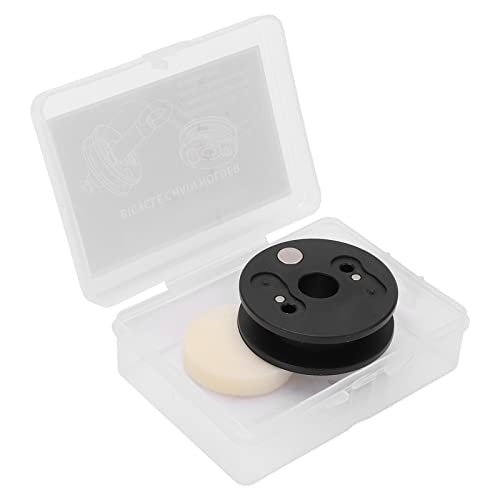 HAOX Fahrrad-Kettensicherungsrolle, magnetische RL210 Laufwellenversion Einfache Fahrradnaben-Kettensicherungsrolle mit Schaumstoffring für 12 mm / 0,5 Zoll Durchmesser Laufwelle Cover