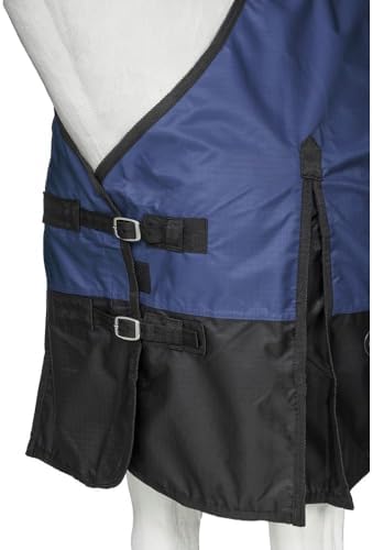 Tough 1 600 Denier Waterproof Horse Sheet, Navy Blue, 81-Inch - 1