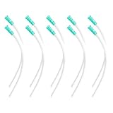 QEXUJOW 10 sonde flessibili per clistere, misura universale, lunghe 30 cm, adatte per la pulizia intestinale.
