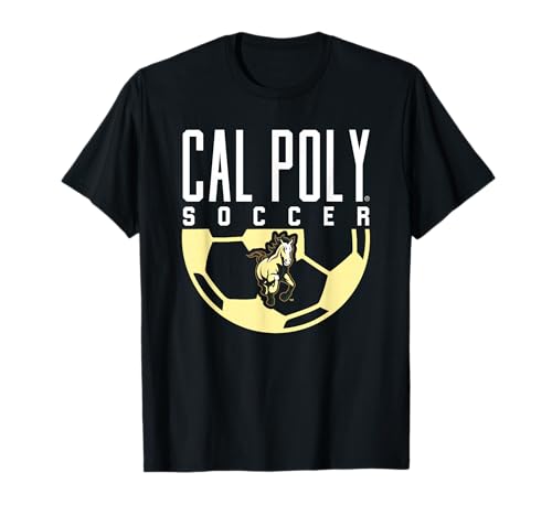 Cal Poly Mustangs Soccer Arch T-Shirt