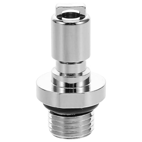 Acoplador de Válvula Rápida 8/3-24 de Acero Inoxidable para Reparar Fugas de Buceo