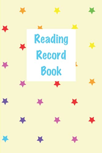 Reading Record Book: Children'S Reading Record Book / Reading Log Book / Reading Journal