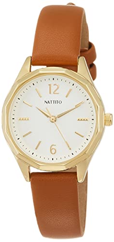 [フィールドワーク] 腕時計 アナログ NFダース ニッケルフリー 革ベルト FSC168-3 レディース ブラウン