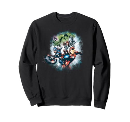 Sweat Marvel Avengers imprimé haute définition aux couleurs vibrantes