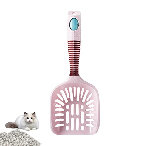 Joberio Pala para gatos, pala para excavación de gatos con bolsa de basura, pala para caja de arena, accesorio para gatos, herramienta de limpieza de gatos, pala para caja de arena para gatos