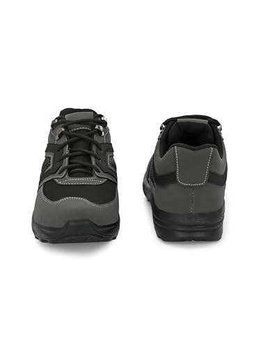 Image of Leo Fitness Outdoor Trekking & Hiking Shoes for Men Waterproof for All-Terrain Grip with Soft Rubber Outsole