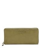 Liebeskind Berlin Damen Fab 2 Crinkled Sally - Portemonnee Purse L, Princess Green, Large (HxBxT 9.4cm x 18.8cm 2cm) EU