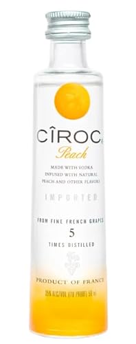 Ciroc Peach Flavoured Vodka Miniature - 5cl