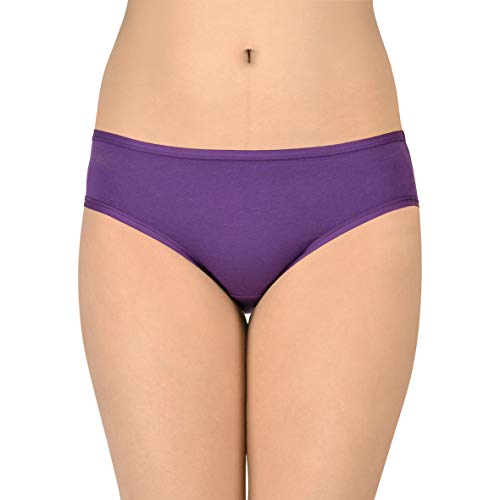 Image of Amante Solid Low Rise Cotton Bikini Panty Pack(Pack of 3)