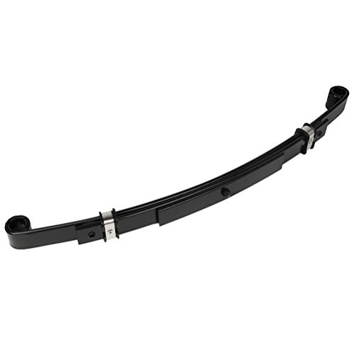 Ocpty Golf Cart Rear Heavy Duty Leaf Springs Kit With Bushings & Sleeves Rear Leaf Spring Bushings And Sleeves 3 Leafs Spring Kit #TOP5
