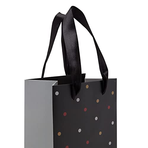 Juvale 12 Pack Wine Bottle Gift Bags With Handles, Bulk Set For Birthdays, Fathers Day, Mother's Day, Engagement, Holidays, Christmas In 4 Designs (4.6 X 13.7 X 4 Inches) #TOP4