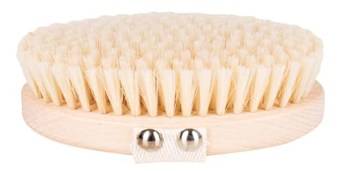 Hhuumm Spazzola Per Massaggio L8,5 X H4 X L13 Cm, Setole Morbide, Con Cinturino Da Polso In Cotone, Corpo Spazzola Asciutta, Spazzola Anticellulite, Peeling - 6