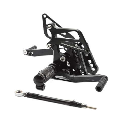 Pédale GSXR1000 2005 2006 : cale-pied arrière aluminium pour moto de course