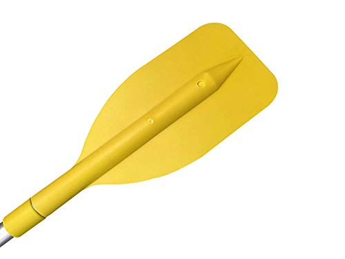 Pactrade Marine Kayak Canoe Raft Jet Ski Yellow Telescopic Aluminum Mini Oar Paddle #TOP5
