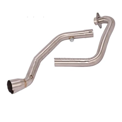 Tube avant moto Suzuki SF250 échappement argenté pour balade urbaine