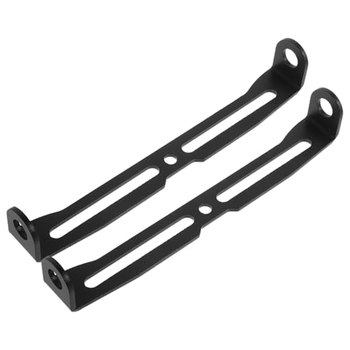 HORIALENCE 2pcs Motorcycle Turn Signal Mount Bracket with Flexible Adjustment Angles and Weather Resistant Metal Construction for Adventure Bikes and