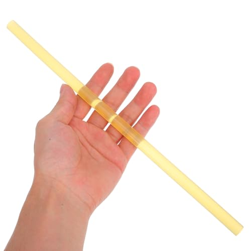 Barras de pegamento caliente amarillo con alta adhesion y flexibilidad EVA HEMOTON de 15 piezas 3