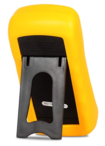 Multímetro Digital Profissional Portátil Corrente Ac + Dc Tensão 200M~600V Bateria 9V Teste com Bipe