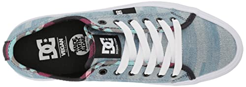 Dc Women's Manual Platform Skate Shoe, Dark Denim, 5 #TOP4