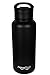 AquaFlask 32oz Vacuum Insulated Stainless Steel Water Bottle, Wide Mouth with Flip Top (32-Ounce)