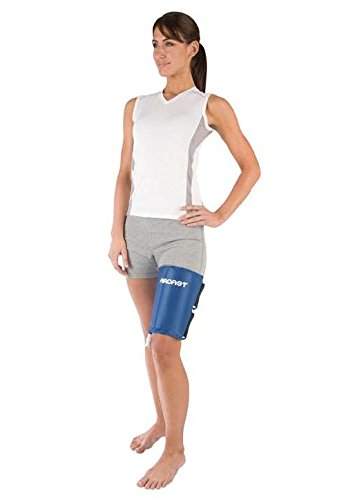 Aircast Cyro/ Cuff Compression Dressing System, Cuff Accessories, Thigh, Intermittent Compression, Cold Therapy, Minimises Hemarthrosis, Swelling, & Pain, Easy-to-Use, 30-Second On/Off Cycle