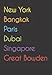 New York. Bangkok. Paris. Dubai. Singapore. Great Bowden.: Funny Notebook | Journal | Diary, 110 pages, A5, lined paper. For people loving Great Bowden.