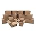 uBoxes 1 Room Economy Moving Kit, 15 Boxes, Moving and Packing Supplies (ECOBASICKT01), Brown