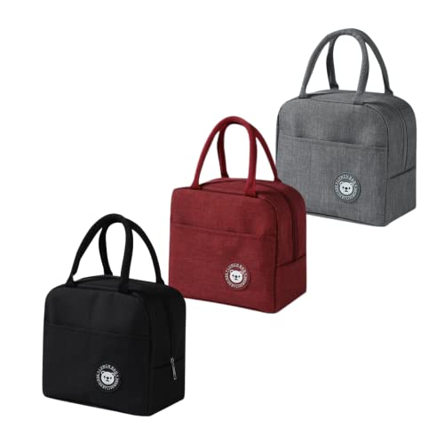 Bolsa termica Marmita Impermeavel Fitness Reforçada com Alças Lancheira Termica Escolar para Passeio