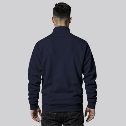 Image of FASHION AND YOUTH Premium Stylish Half Zipper Sweatshirt