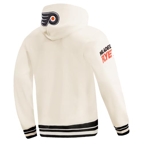 Image of Pro Standard Men's NHL Retro Classics Brushed Back French Terry Pull Over Hoodie