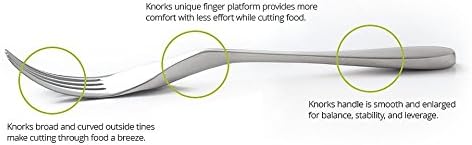 Miniatura 6 de Knork Juego de 4 tenedores brillantes, acero inoxidable brillante