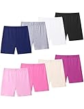 KEREDA 8er-Pack Kinder Radlerhose Mädchen Kurze Hose Sport Shorts Leggings Sommer Sporthose 2-10 Jahre E 2-3 Jahre