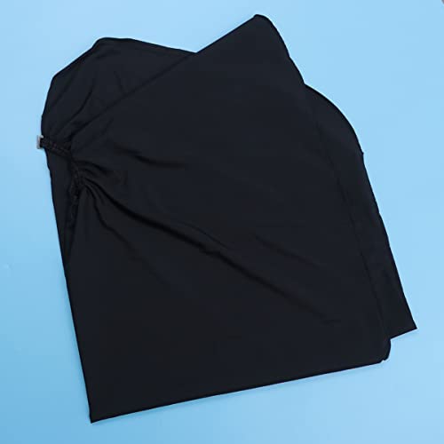 Lurrose Capa para salão de cabeleireiro profissional com fecho de encaixe estilo barbeiro capa uniss