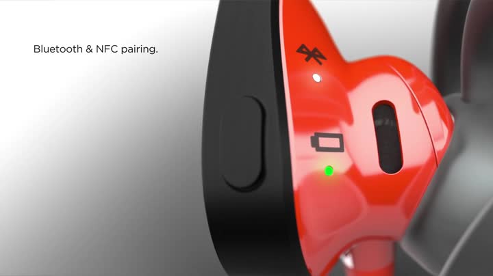 Bose SoundSport Pulse Wireless Headphones, Power Red