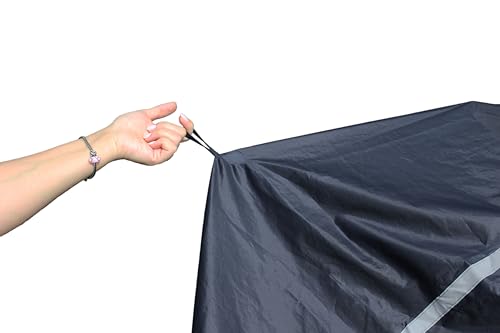 Mobility Scooter Storage Cover, XXL, Waterproof, Navy Blue with Reflective Strip