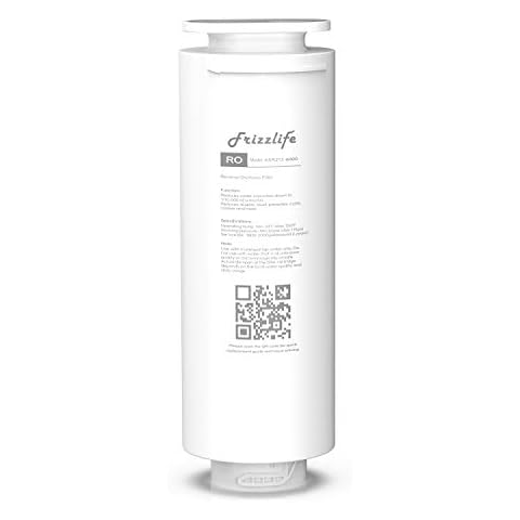 Frizzlife ASR212-600G RO Replacement Filter Cartridge For PD600 (2nd Stage) Cover