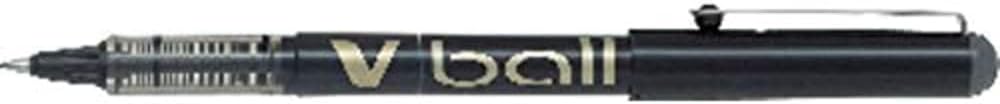 Vball 7 Liquid Ink Rollerball 0.7 mm tip (Single Pen) - Black