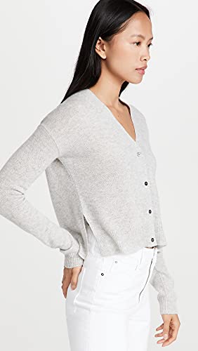 Theory Women's Hanelee F Cashmere Cardigan, Foggy, Grey, M #TOP3