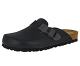 Sohle: Gummi Lico BIOLINE CLOG SOFT Herren Clogs, Schwarz, 42 EU