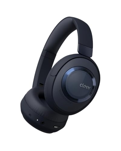 Cleer Alpha Noise Cancelling Bluetooth Headphones, Midnight Blue - image 1