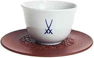マイセン(MEISSEN) マイセンマーク カップ&ソーサー(アルカンタス) 55952 85753 ホワイト [並行輸入品]